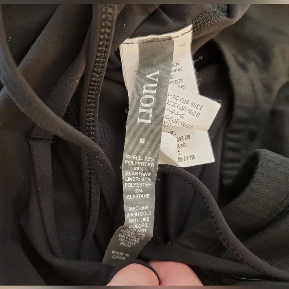 Vuori Mindset Jumpsuit•Open Back Performance Onesie•Black•FLAWLESS•Medium - Picture 7 of 15